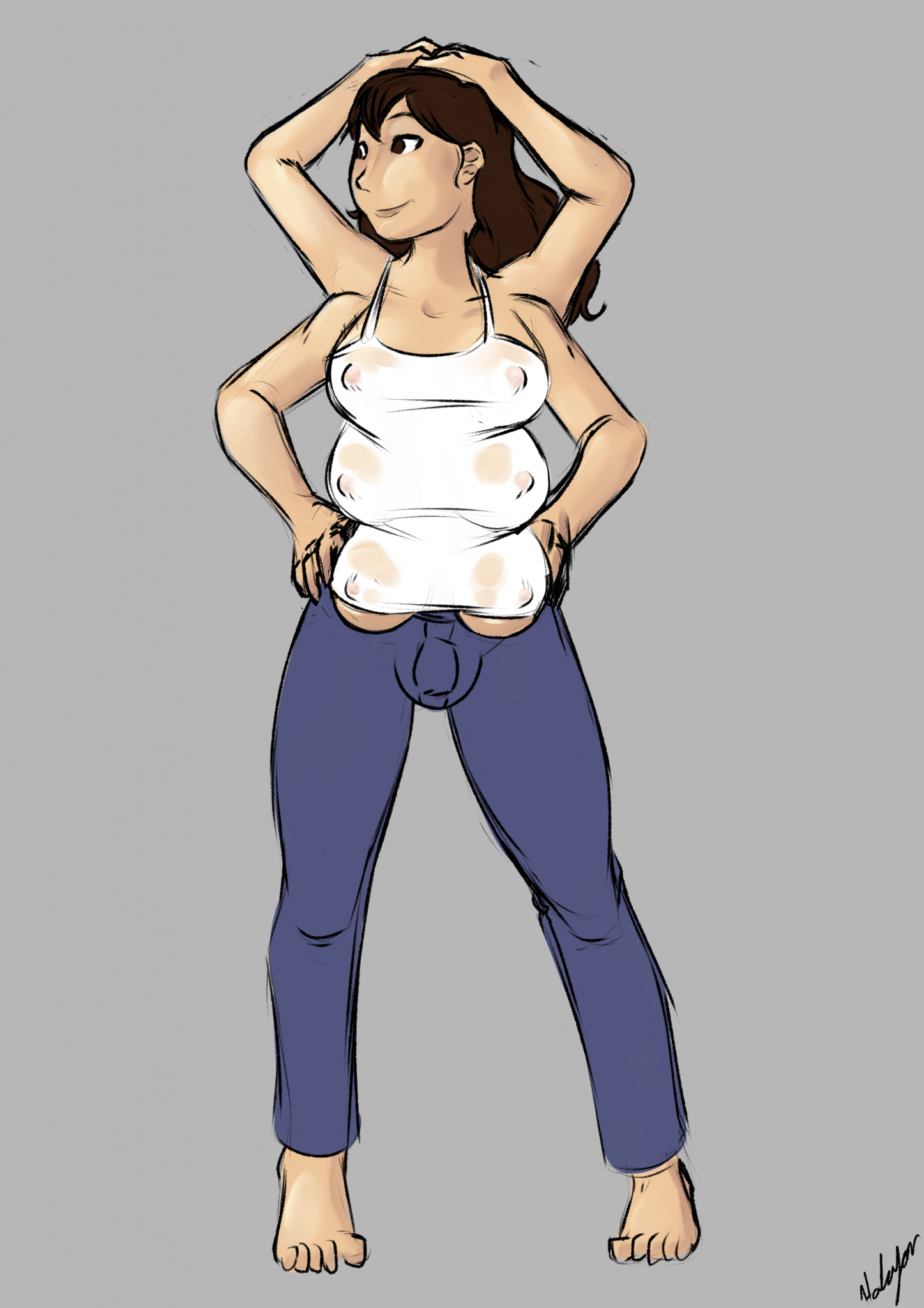 Ready for the Day
Drawn by [url=https://www.furaffinity.net/user/halcy0n/]Halcy0n[/url]
Keywords: Anne