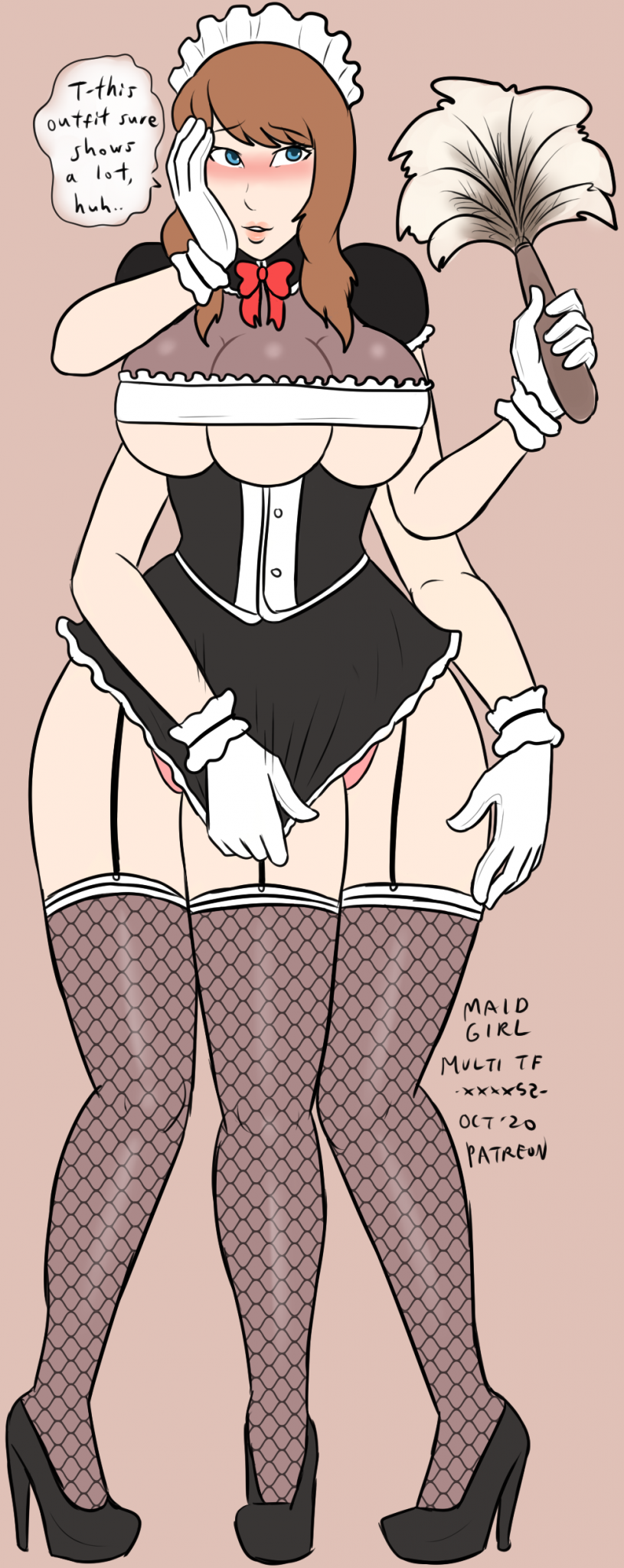 Maid Girl (inspired by Access' Rosaline)
Patreon reward sketch done by xxxx52
[url=https://twitter.com/xxxx52official]xxxx52's Twitter[/url]
