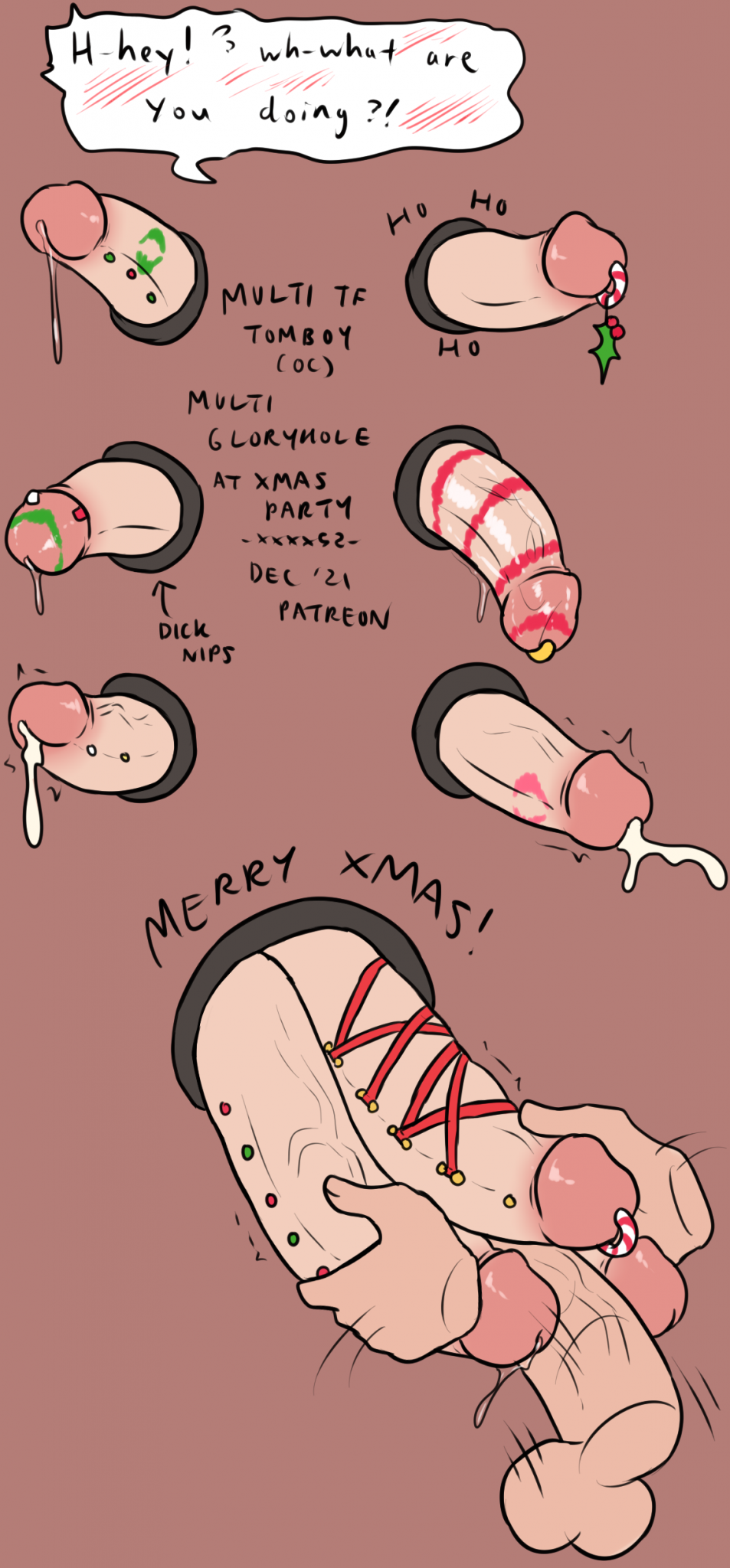 Glory Holes at the Christmas Party
Patreon reward sketch done by xxxx52
[url=https://twitter.com/xxxx52official]xxxx52's Twitter[/url]
Keywords: Office Lady