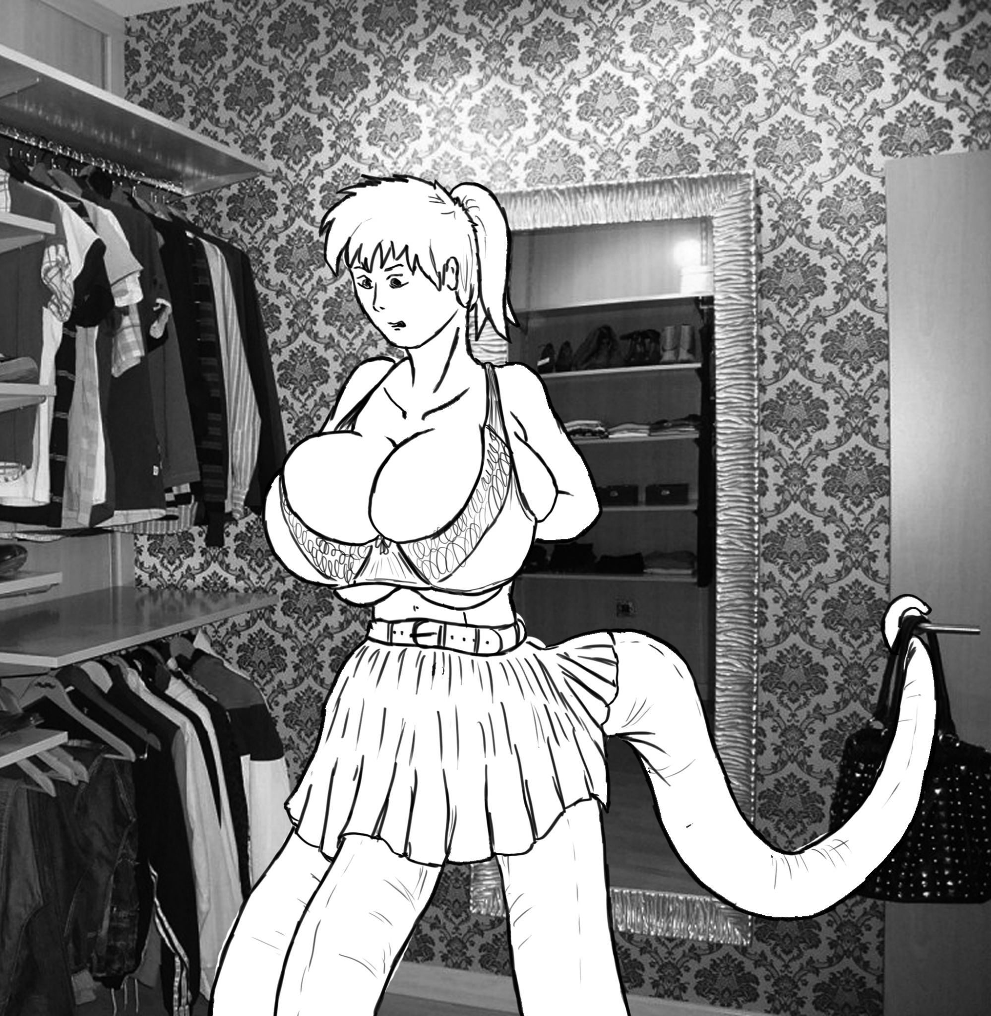 tent015
I doubted any of my previous clothes could fit me, especially considering they were made for a girl without legs. Thankfully, the scientific method was on my side, and proved my hypothesis correct. Yay.

I almost wanted to give up on clothing altogether. It was summer, and I doubted I would be needing to go outside anytime soon. Eventually, grant money came to save the day. I was able to order some gigantic t-shirts and skirts off of the internet. I later began to wonder if the government and scholarship group were recording my expenditures. It would be quite unfortuitous to find out they did. It would be even more so to find out if they were going to do something with those records.
