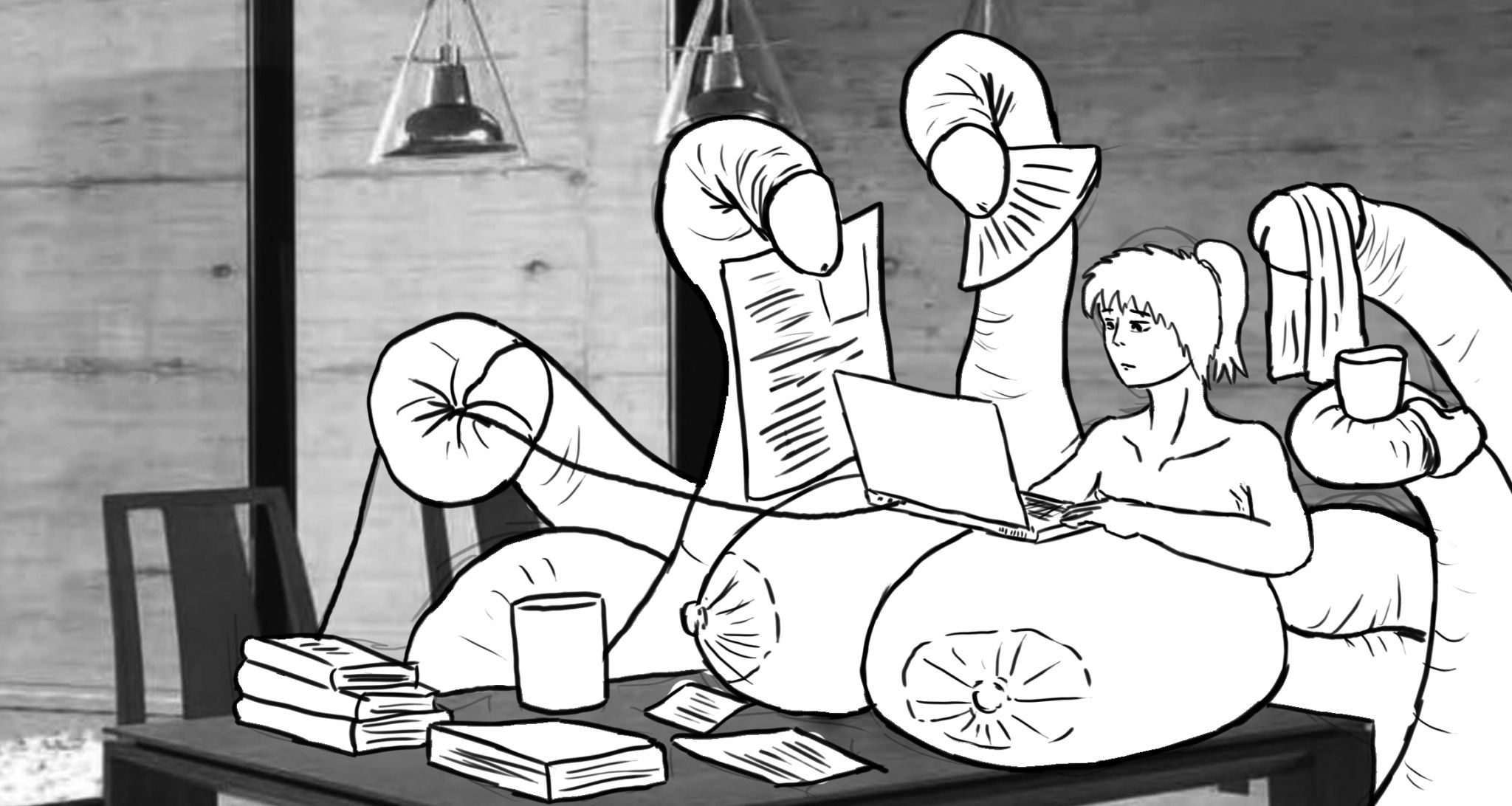 tent032
This morning I took a decision. Now I understood that I could not stay here and do nothing. The situation would change and did not want to face the society in this way. I had to go.
So I started to work at the computer trying to organize myself a new life. Have the money my parents had enough, to find a new home, away from civilization, if it could be in the middle of a forest, solitary, much better. I closed my business in college, bank accounts, my pending jobs, try to follow my duties over the Internet, so I could still have small incomes money without leaving home. It was complicated, but I could perform virtually all online efforts.
Yes, my life until then ended. I had to destroy everything I had gotten so far, breaking with the past and start from scratch. But it was the only solution.
