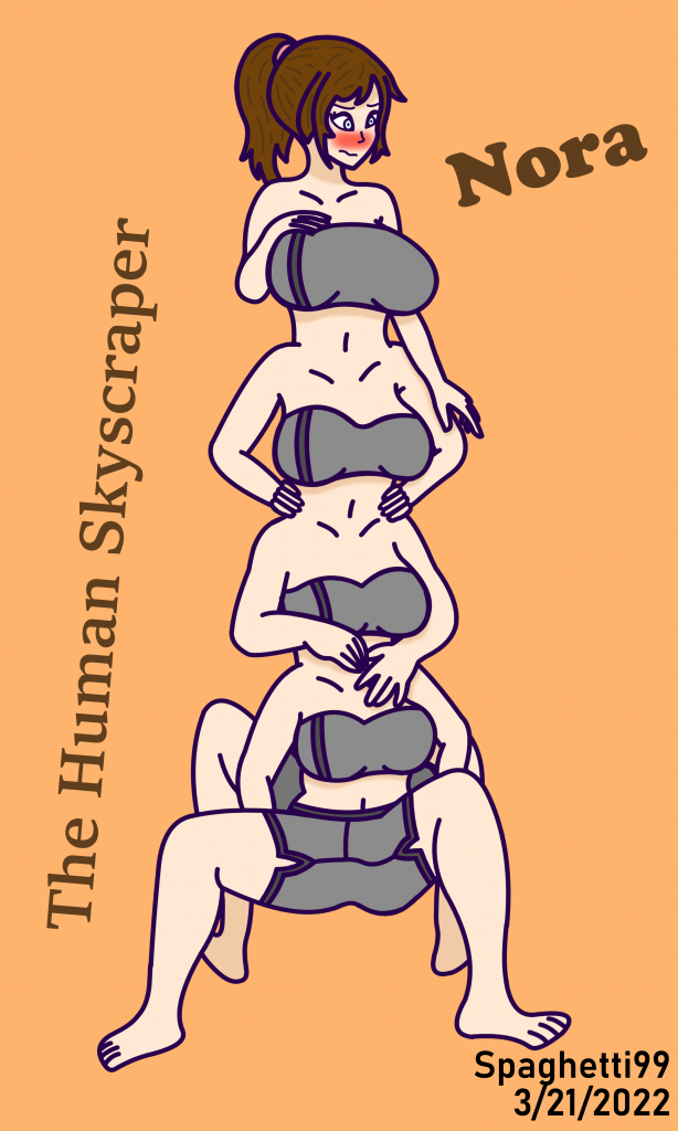 Nora
Nora Reiner is a failed clone of someone from the past. The operator accidentally pressed the print button too many times, causing her to come out looking like this!
Keywords: nora;multilimb;multi;eightarms;eightbreasts;eightboobs;fourlegs;brownhair